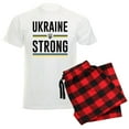 thumbnail image 1 of CafePress - Ukraine Strong Men's Light Pajamas - Men's Light Loose Fit Cotton Pajama Set, 1 of 7