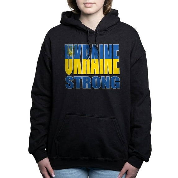 CafePress - Ukraine Strong - Pullover Hoodie, Classic & Comfortable Hooded Sweatshirt