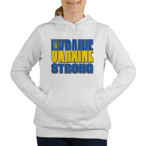 CafePress - Ukraine Strong Sweatshirt - Women's Hooded Sweatshirt