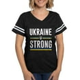thumbnail image 1 of CafePress - Ukraine Strong - Womens Football Shirt, 1 of 4