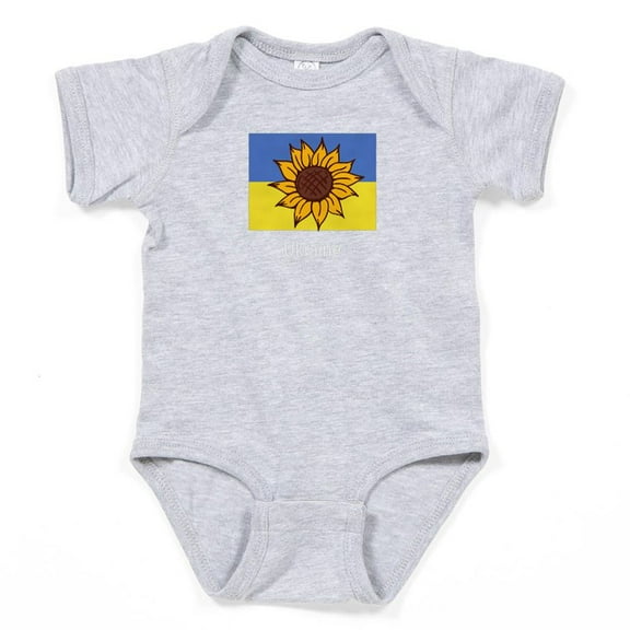 CafePress - Ukraine Sunflower Body Suit - Cute Infant Bodysuit Baby Romper - Size Newborn - 24 Months