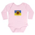 thumbnail image 1 of CafePress - Ukraine Sunflower Body Suit - Long Sleeve Cotton Baby Bodysuit, 1 of 4