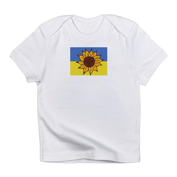 CafePress - Ukraine Sunflower T Shirt - Infant T-Shirt