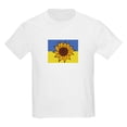 thumbnail image 1 of CafePress - Ukraine Sunflower T Shirt - Light T-Shirt Kids XS-XL, 1 of 4