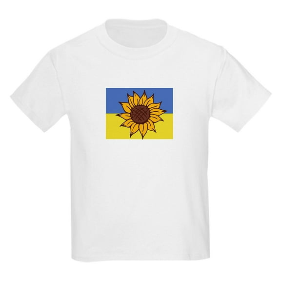 CafePress - Ukraine Sunflower T Shirt - Light T-Shirt Kids XS-XL