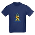 thumbnail image 1 of CafePress - Ukraine Support Ribbon T Shirt - Dark T-Shirt Kids XS-XL, 1 of 4
