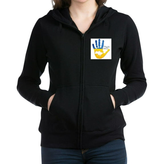 CafePress - Ukraine Sweatshirt - Women's Zip Hoodie