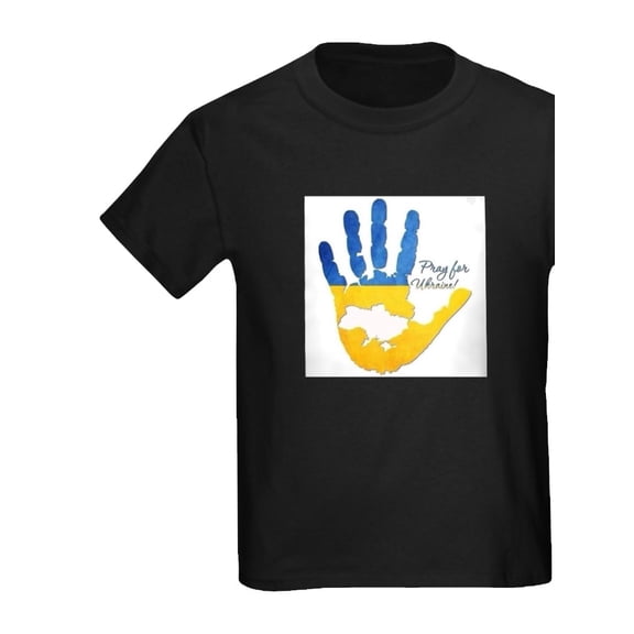 CafePress - Ukraine T Shirt - Dark T-Shirt Kids XS-XL