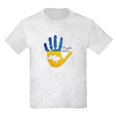 thumbnail image 1 of CafePress - Ukraine T Shirt - Light T-Shirt Kids XS-XL, 1 of 4