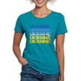 thumbnail image 1 of CafePress - Ukraine T Shirt - Womens Tri-blend T-Shirt, 1 of 4