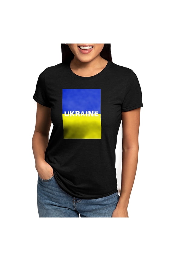 - Ukraine T Shirt - Womens Tri-blend T-Shirt