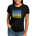 thumbnail image 1 of CafePress - Ukraine T Shirt - Womens Tri-blend T-Shirt, 1 of 4