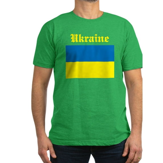 CafePress - Ukraine22 Men's Classic T Shirt - Men's Fitted T-Shirt