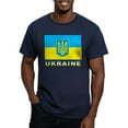 thumbnail image 1 of CafePress - Ukraineflag3 Men's Classic T Shirt - Men's Fitted T-Shirt, 1 of 4
