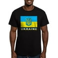 thumbnail image 1 of CafePress - Ukraineflag3 Men's Classic T Shirt - Men's Fitted T-Shirt, 1 of 4