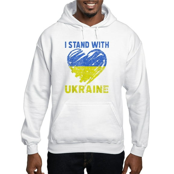 CafePress - Ukrainian Lover I Stand With Ukraine He Sweatshirt - Pullover Hoodie, Hooded Sweatshirt