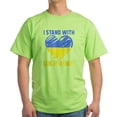 thumbnail image 1 of CafePress - Ukrainian Lover I Stand With Ukraine Heart T Shirt - Light T-Shirt - CP, 1 of 4