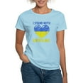 thumbnail image 1 of CafePress - Ukrainian Lover I Stand With Ukraine Heart T Shirt - Women's Classic T-Shirt, 1 of 4