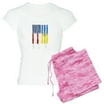 thumbnail image 1 of CafePress - Ukrainian Lover I Stand With Ukraine Pajamas - Women's Short Sleeve Print T-Shirt and Pants Light Cotton Pajama Set, 1 of 7