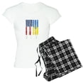 thumbnail image 1 of CafePress - Ukrainian Lover I Stand With Ukraine Pajamas - Women's Short Sleeve Print T-Shirt and Pants Light Cotton Pajama Set, 1 of 7