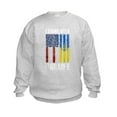 thumbnail image 1 of CafePress - Ukrainian Lover I Stand With Ukraine Sweatshirt - Kids Sweatshirt, Youth Crew Neck Sweatshirt, 1 of 4
