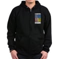 thumbnail image 1 of CafePress - Ukrainian Lover I Stand With Ukraine Sweatshirt - Zip Hoodie, Classic Hooded Sweatshirt with Metal Zipper, 1 of 4