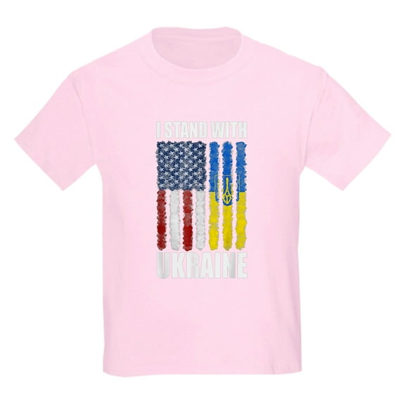 CafePress - Ukrainian Lover I Stand With Ukraine T Shirt - Light T-Shirt Kids XS-XL