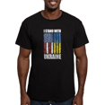 thumbnail image 1 of CafePress - Ukrainian Lover I Stand With Ukraine T Shirt - Men's Fitted T-Shirt, 1 of 4