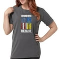 thumbnail image 1 of CafePress - Ukrainian Lover I Stand With Ukraine T Shirt - Womens Comfort Colors® Shirt, 1 of 4