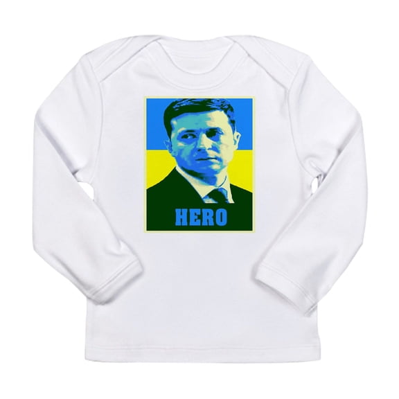 CafePress - Ukrainian President Zelenskyy Long Sleeve T Shirt - Long Sleeve Infant T-Shirt