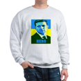 thumbnail image 1 of CafePress - Ukrainian President Zelenskyy Ukraine F Sweatshirt - Crew Neck Sweatshirt, 1 of 4