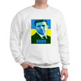 thumbnail image 1 of CafePress - Ukrainian President Zelenskyy Ukraine F Sweatshirt - Crew Neck Sweatshirt, 1 of 4