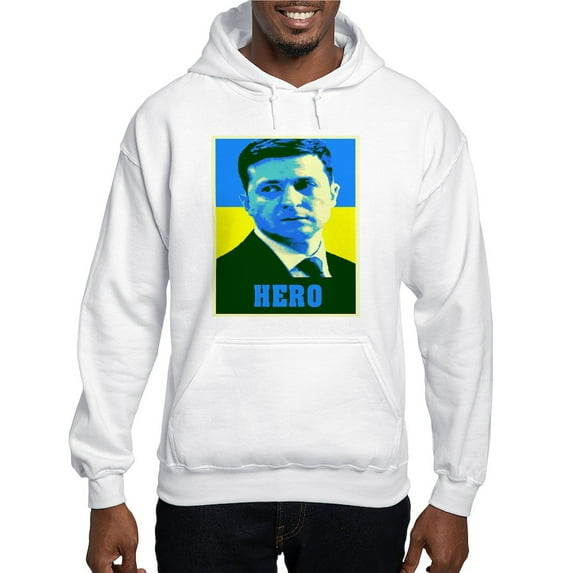 CafePress - Ukrainian President Zelenskyy Ukraine F Sweatshirt - Pullover Hoodie, Hooded Sweatshirt