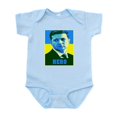 thumbnail image 1 of CafePress - Ukrainian President Zelenskyy Ukraine Fl Body Suit - Baby Light Bodysuit, Size Newborn - 24 Months, 1 of 4