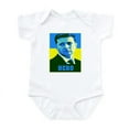 thumbnail image 1 of CafePress - Ukrainian President Zelenskyy Ukraine Fl Body Suit - Baby Light Bodysuit, Size Newborn - 24 Months, 1 of 4