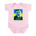 thumbnail image 1 of CafePress - Ukrainian President Zelenskyy Ukraine Fl Body Suit - Baby Light Bodysuit, Size Newborn - 24 Months, 1 of 4