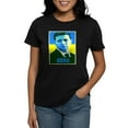 thumbnail image 1 of CafePress - Ukrainian President Zelenskyy Ukraine Flag T Shirt - Women's Traditional Fit Dark T-Shirt, 1 of 4