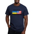 thumbnail image 1 of CafePress - Ukrainianamerican Men's Classic T Shirt - Men's Fitted T-Shirt, 1 of 4