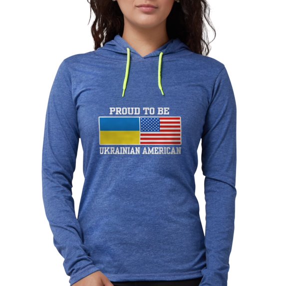 CafePress - Ukrainianamerican2 - Womens Hooded Shirt