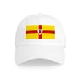 thumbnail image 1 of CafePress - Ulster Flag Cap - Adjustable 100% Brushed Unisex Casual Cotton Baseball Cap, Beige, 1, 1 of 2
