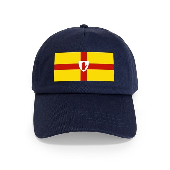 CafePress - Ulster Flag Cap - Adjustable 100% Brushed Unisex Casual Cotton Baseball Cap, Beige, 1