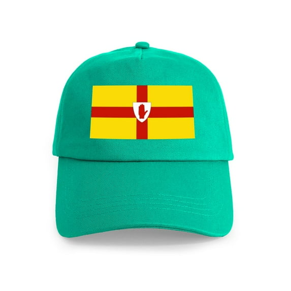 CafePress - Ulster Flag Cap - Adjustable 100% Brushed Unisex Casual Cotton Baseball Cap, Beige, 1