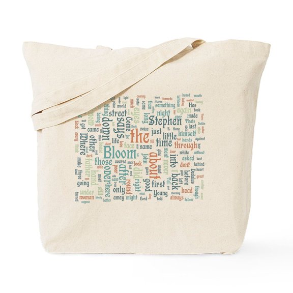 CafePress - Ulysses Word Cloud Tote Bag - Unisex Canvas Tote Bag, Beige, 1-Piece