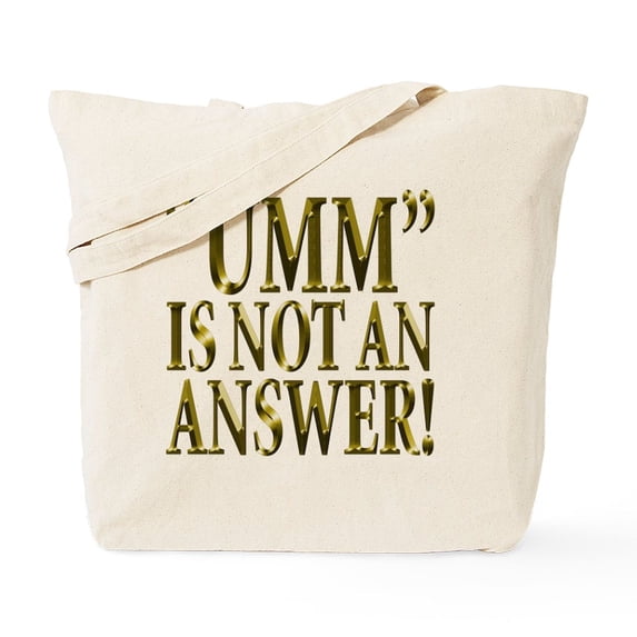 CafePress - Umm Tote Bag - Unisex Canvas Tote Bag, Beige, 1-Piece