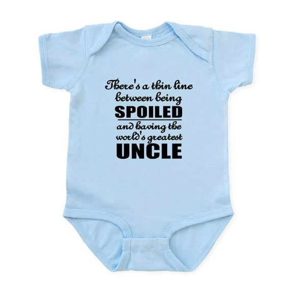 CafePress - Uncle Body Suit - Baby Light Bodysuit, Size Newborn - 24 Months
