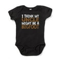 thumbnail image 1 of CafePress - Uncle Might Be A Bigfoot - Cute Infant Bodysuit Baby Romper, 1 of 1
