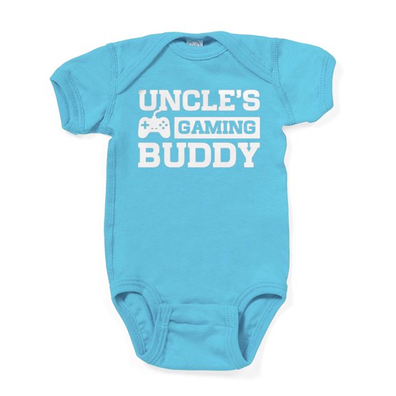 CafePress - Uncles Gaming Buddy Body Suit - Cute Infant Bodysuit Baby Romper - Size Newborn - 24 Months