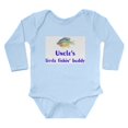 thumbnail image 1 of CafePress - Uncles Little Fishin Buddy Body Suit - Long Sleeve Cotton Baby Bodysuit, 1 of 4