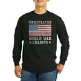 thumbnail image 1 of CafePress - Undefeated World War Cham Long Sleeve Dark T Shirt - Long Sleeve Dark T-Shirt, 1 of 4