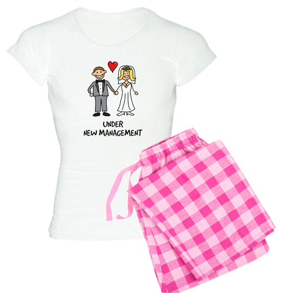 CafePress - Under New Management Wedd - Women's Light Pajamas